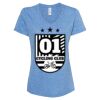 Women's Snow Heather Jersey V-Neck T-Shirt Thumbnail