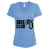 Women's Snow Heather Jersey V-Neck T-Shirt Thumbnail