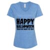 Women's Snow Heather Jersey V-Neck T-Shirt Thumbnail