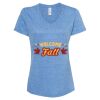 Women's Snow Heather Jersey V-Neck T-Shirt Thumbnail