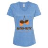 Women's Snow Heather Jersey V-Neck T-Shirt Thumbnail