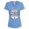 Women's Snow Heather Jersey V-Neck T-Shirt Thumbnail