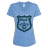 Women's Snow Heather Jersey V-Neck T-Shirt Thumbnail