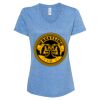 Women's Snow Heather Jersey V-Neck T-Shirt Thumbnail