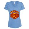 Women's Snow Heather Jersey V-Neck T-Shirt Thumbnail