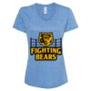 Women's Snow Heather Jersey V-Neck T-Shirt Thumbnail
