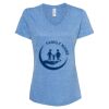 Women's Snow Heather Jersey V-Neck T-Shirt Thumbnail