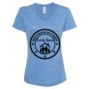 Women's Snow Heather Jersey V-Neck T-Shirt Thumbnail