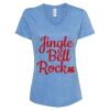 Women's Snow Heather Jersey V-Neck T-Shirt Thumbnail