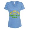 Women's Snow Heather Jersey V-Neck T-Shirt Thumbnail