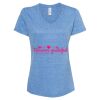 Women's Snow Heather Jersey V-Neck T-Shirt Thumbnail