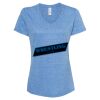 Women's Snow Heather Jersey V-Neck T-Shirt Thumbnail