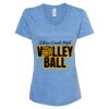 Women's Snow Heather Jersey V-Neck T-Shirt Thumbnail