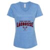Women's Snow Heather Jersey V-Neck T-Shirt Thumbnail