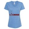 Women's Snow Heather Jersey V-Neck T-Shirt Thumbnail