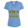 Women's Snow Heather Jersey V-Neck T-Shirt Thumbnail