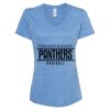 Women's Snow Heather Jersey V-Neck T-Shirt Thumbnail