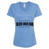 Women's Snow Heather Jersey V-Neck T-Shirt Thumbnail