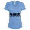Women's Snow Heather Jersey V-Neck T-Shirt Thumbnail