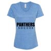 Women's Snow Heather Jersey V-Neck T-Shirt Thumbnail