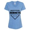 Women's Snow Heather Jersey V-Neck T-Shirt Thumbnail