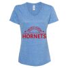 Women's Snow Heather Jersey V-Neck T-Shirt Thumbnail