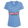 Women's Snow Heather Jersey V-Neck T-Shirt Thumbnail