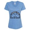 Women's Snow Heather Jersey V-Neck T-Shirt Thumbnail