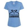 Women's Snow Heather Jersey V-Neck T-Shirt Thumbnail