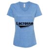 Women's Snow Heather Jersey V-Neck T-Shirt Thumbnail