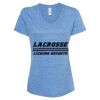Women's Snow Heather Jersey V-Neck T-Shirt Thumbnail