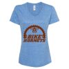 Women's Snow Heather Jersey V-Neck T-Shirt Thumbnail