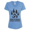 Women's Snow Heather Jersey V-Neck T-Shirt Thumbnail