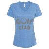 Women's Snow Heather Jersey V-Neck T-Shirt Thumbnail