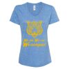 Women's Snow Heather Jersey V-Neck T-Shirt Thumbnail