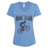 Women's Snow Heather Jersey V-Neck T-Shirt Thumbnail