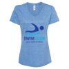 Women's Snow Heather Jersey V-Neck T-Shirt Thumbnail