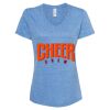 Women's Snow Heather Jersey V-Neck T-Shirt Thumbnail