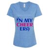 Women's Snow Heather Jersey V-Neck T-Shirt Thumbnail