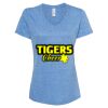 Women's Snow Heather Jersey V-Neck T-Shirt Thumbnail