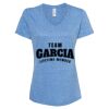 Women's Snow Heather Jersey V-Neck T-Shirt Thumbnail