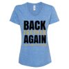 Women's Snow Heather Jersey V-Neck T-Shirt Thumbnail