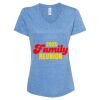 Women's Snow Heather Jersey V-Neck T-Shirt Thumbnail