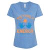Women's Snow Heather Jersey V-Neck T-Shirt Thumbnail