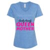 Women's Snow Heather Jersey V-Neck T-Shirt Thumbnail