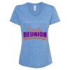 Women's Snow Heather Jersey V-Neck T-Shirt Thumbnail