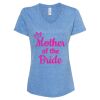 Women's Snow Heather Jersey V-Neck T-Shirt Thumbnail