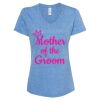 Women's Snow Heather Jersey V-Neck T-Shirt Thumbnail