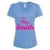 Women's Snow Heather Jersey V-Neck T-Shirt Thumbnail