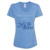 Women's Snow Heather Jersey V-Neck T-Shirt Thumbnail